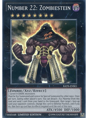 Number 22: Zombiestein - RATE-ENSE1 - Super Rare Limited Edition