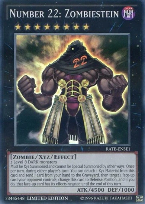 Number 22: Zombiestein - RATE-ENSE1 - Super Rare Limited Edition