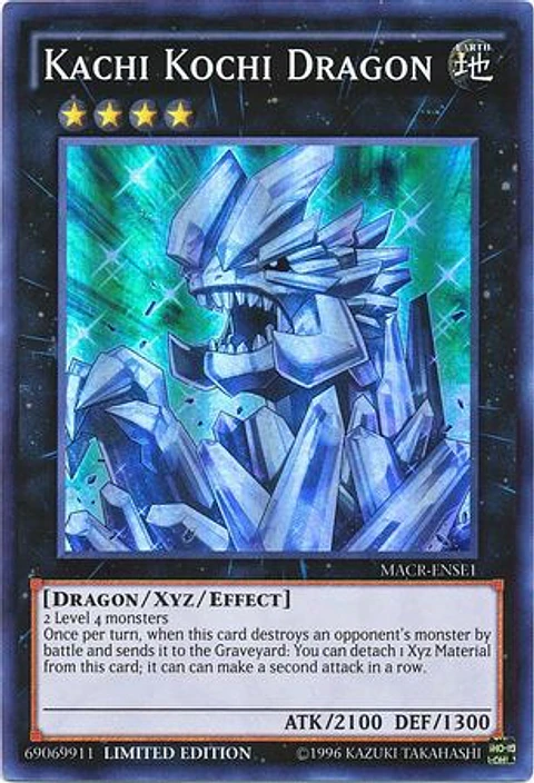 Kachi Kochi Dragon - MACR-ENSE1 - Super Rare Limited Edition