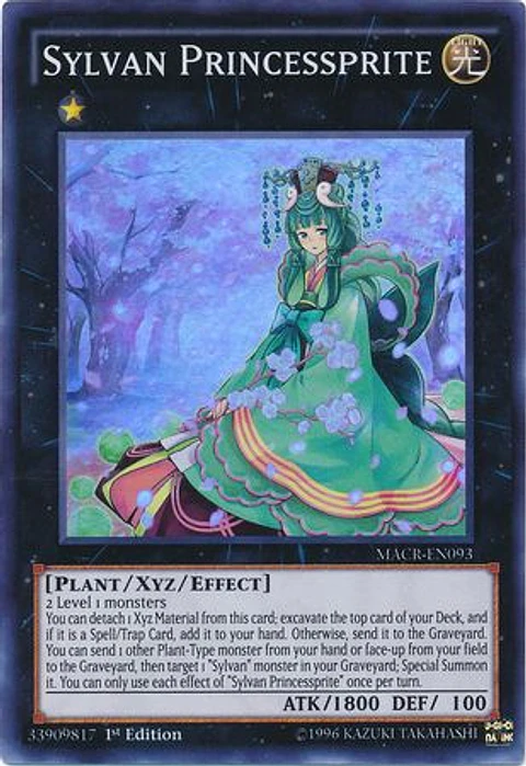 Sylvan Princessprite - MACR-EN093 - Super Rare 