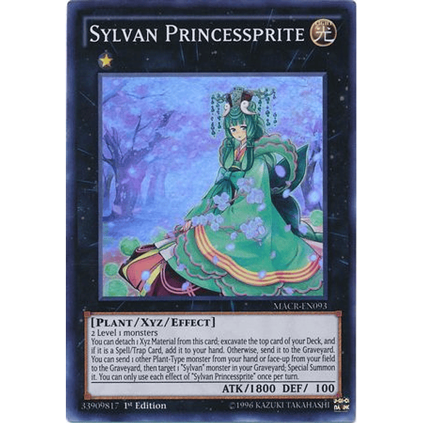 Sylvan Princessprite - MACR-EN093 - Super Rare 