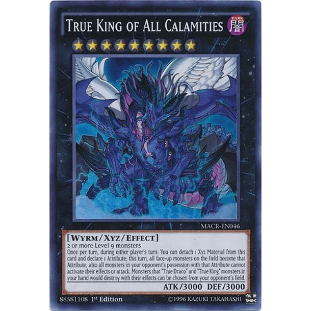 True King of All Calamities - MACR-EN046 - Super Rare