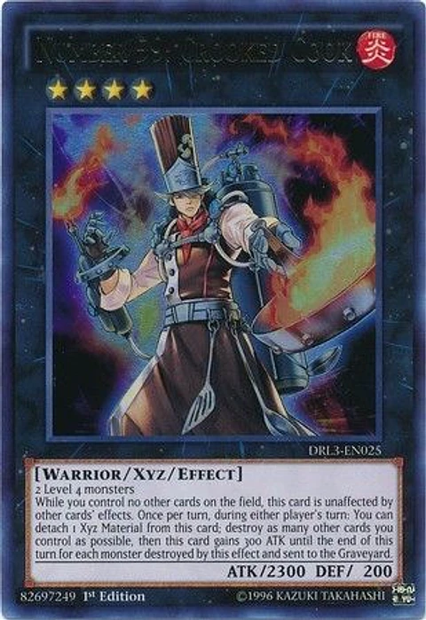 Number 59: Crooked Cook - DRL3-EN025 - Ultra Rare