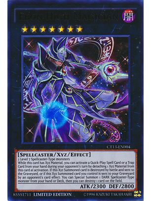 Ebon High Magician - CT13-EN004 - Ultra Rare Limited Edition