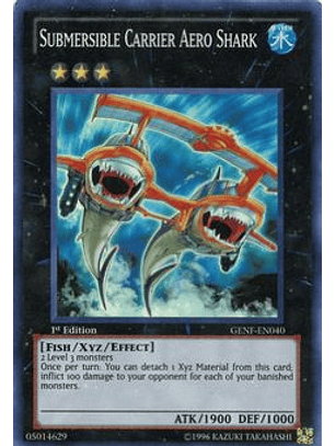 Submersible Carrier Aero Shark - GENF-EN040 - Super Rare
