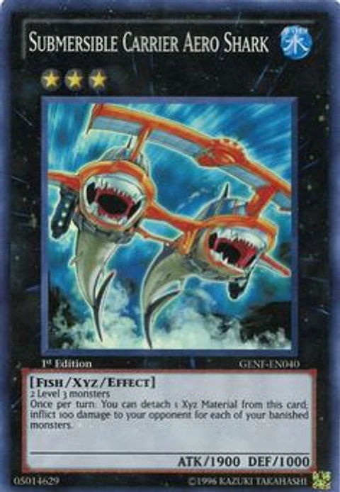 Submersible Carrier Aero Shark - GENF-EN040 - Super Rare