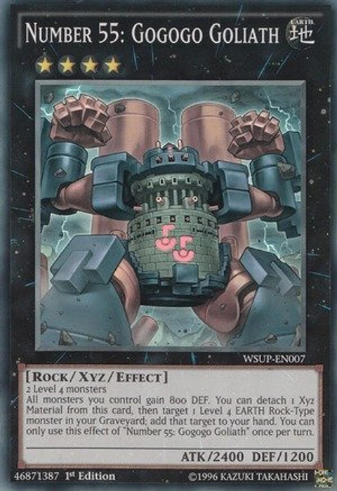 Number 55: Gogogo Goliath - WSUP-EN007 - Super Rare 