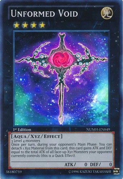 Unformed Void - NUMH-EN049 - Super Rare