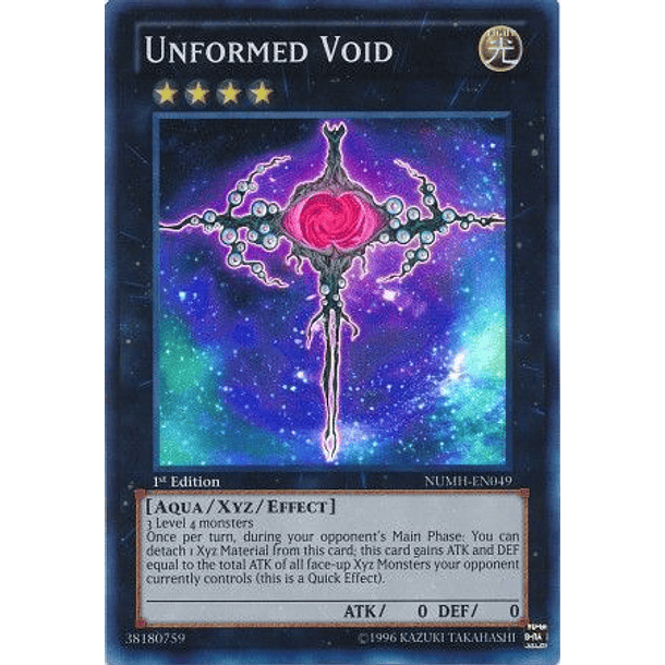 Unformed Void - NUMH-EN049 - Super Rare
