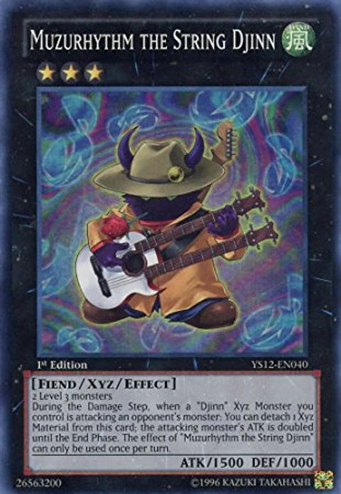 Muzurhythm the String Djinn - YS12-EN040 - Super Rare