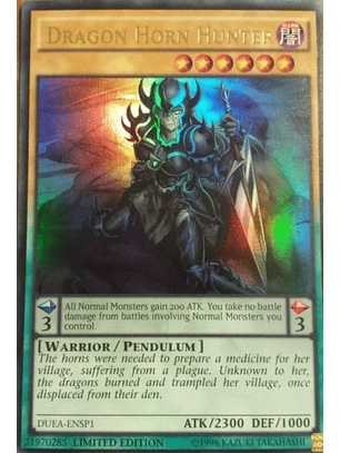 Dragon Horn Hunter - DUEA-ENSP1 - Ultra Rare Limited Edition (español)