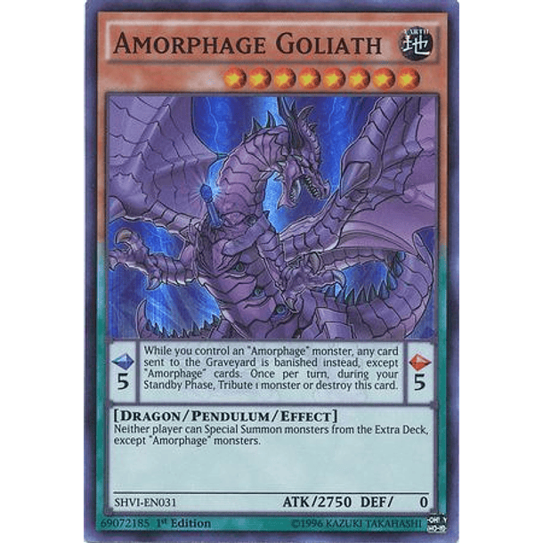 Amorphage Goliath - SHVI-EN031 - Super Rare