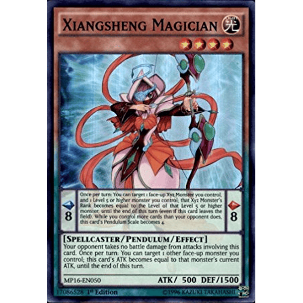 Xiangsheng Magician - MP16-EN050 - Super Rare 
