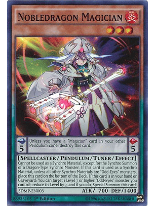 Nobledragon Magician - SDMP-EN003 - Super Rare