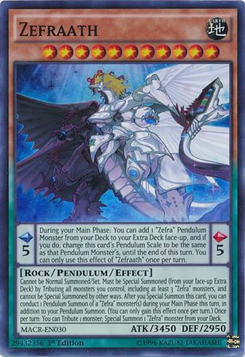 Zefraath - MACR-EN030 - Super Rare 