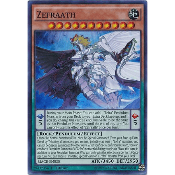 Zefraath - MACR-EN030 - Super Rare 