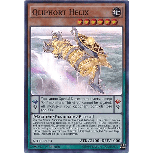 Qliphort Helix - NECH-EN023 - Super Rare