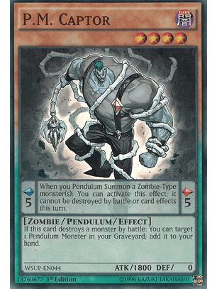 P.M. Captor - WSUP-EN044 - Super Rare