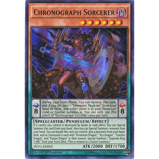 Chronograph Sorcerer - PEVO-EN002 - Ultra Rare 