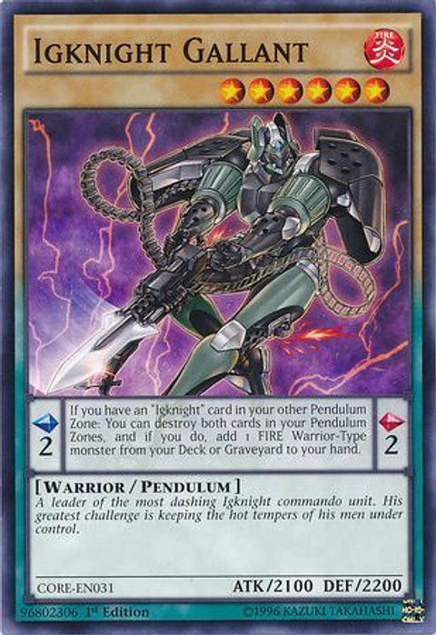 Igknight Gallant - AP08-EN005 - Super Rare