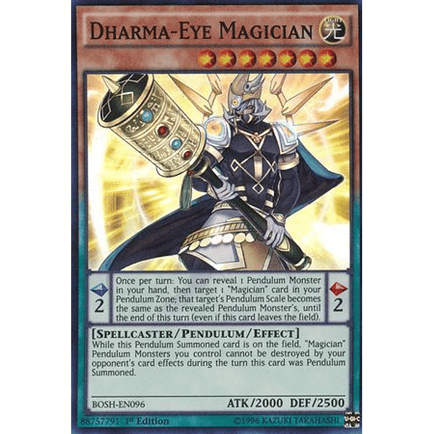 Dharma-Eye Magician - BOSH-EN096 - Super Rare