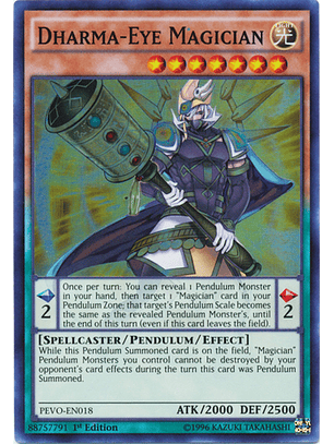 Dharma-Eye Magician - PEVO-EN018 - Super Rare