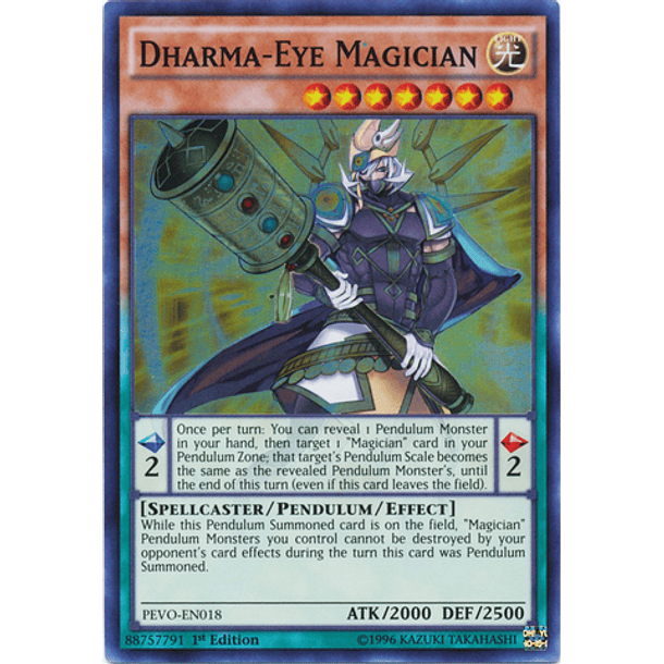 Dharma-Eye Magician - PEVO-EN018 - Super Rare