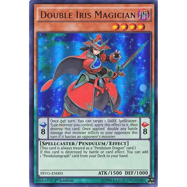 Double Iris Magician - PEVO-EN003 - Ultra Rare