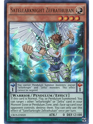Satellarknight Zefrathuban - CROS-EN020 - Ultra Rare