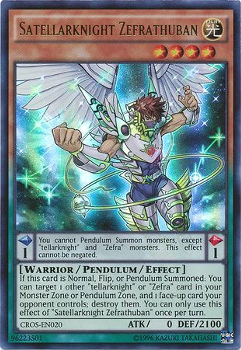 Satellarknight Zefrathuban - CROS-EN020 - Ultra Rare
