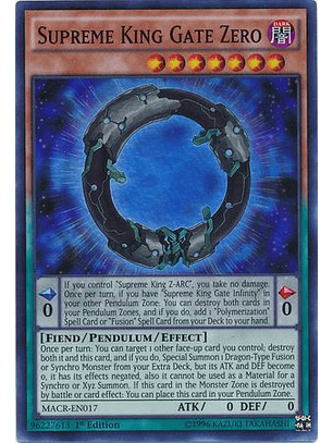 Supreme King Gate Zero - MACR-EN017 - Super Rare
