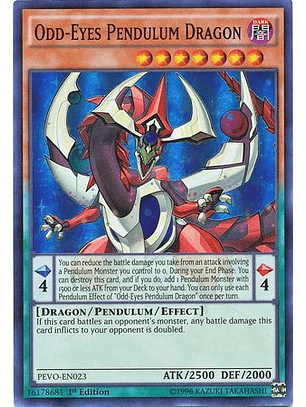 Odd-Eyes Pendulum Dragon - PEVO-EN023 - Super Rare