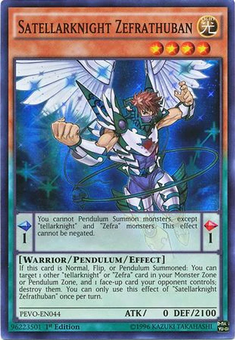 Satellarknight Zefrathuban - PEVO-EN044 - Super Rare