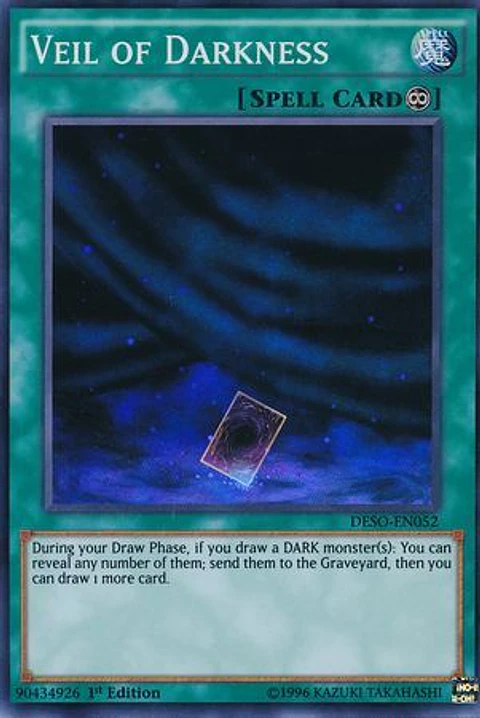 Veil of Darkness - DESO-EN052 - Super Rare