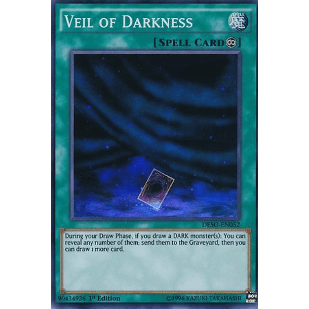 Veil of Darkness - DESO-EN052 - Super Rare