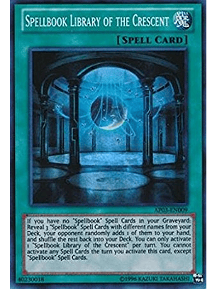 Spellbook Library of the Crescent - AP03-EN009 - Super Rare