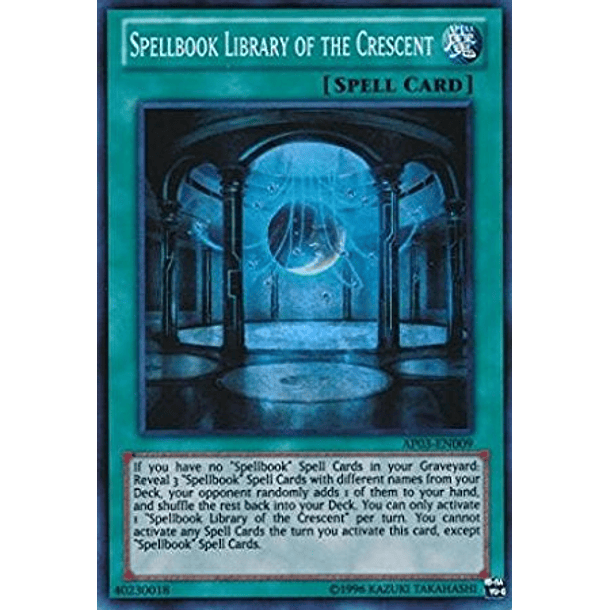 Spellbook Library of the Crescent - AP03-EN009 - Super Rare