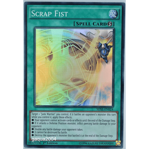 Scrap Fist - SDSE-EN024 - Super Rare 