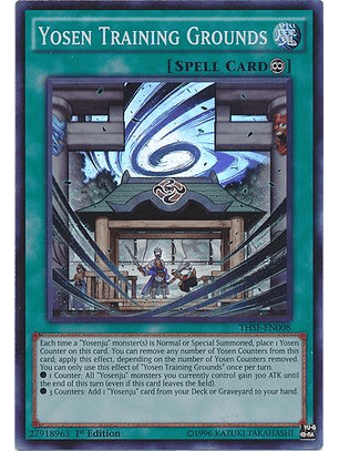 Yosen Training Grounds - THSF-EN008 - Super Rare