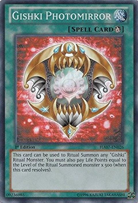 Gishki Photomirror - HA07-EN026 - Super Rare