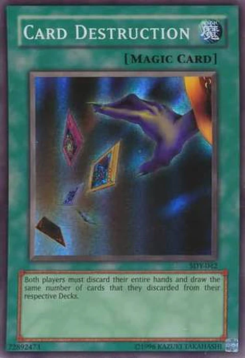 Card Destruction - SDY-042 - Super Rare