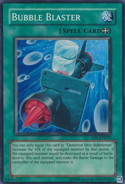 Bubble Blaster - DP1-EN023 - Super Rare 