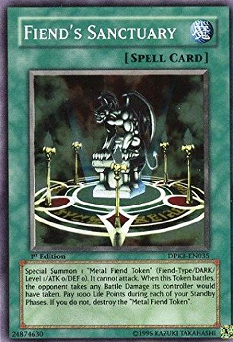 Fiend's Sanctuary - DPKB-EN035 - Super Rare
