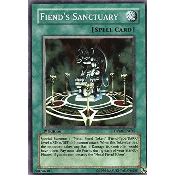 Fiend's Sanctuary - DPKB-EN035 - Super Rare
