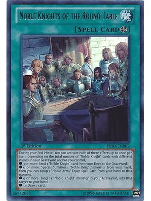 Noble Knights of the Round Table - PRIO-EN087 - Ultra Rare 