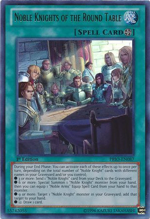 Noble Knights of the Round Table - PRIO-EN087 - Ultra Rare 