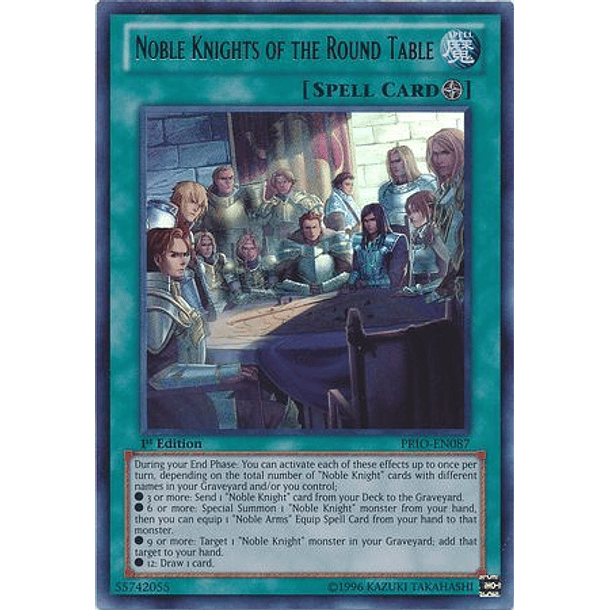 Noble Knights of the Round Table - PRIO-EN087 - Ultra Rare 