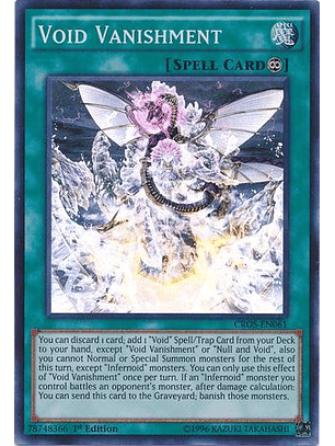 Void Vanishment - CROS-EN061 - Super Rare