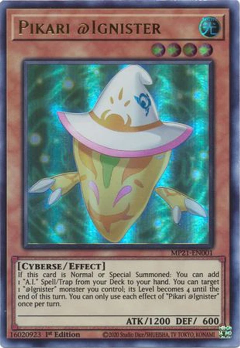 Pikari @Ignister - MP21-EN001 - Ultra Rare 