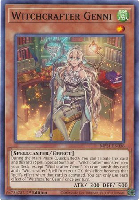 Witchcrafter Genni - MP21-EN006 - Common 